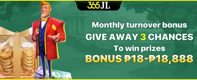 Monthly Turnover Bonus promotional banner